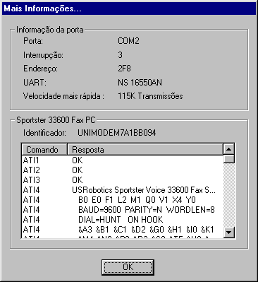 Fax/Modem - Dúvidas mais comuns