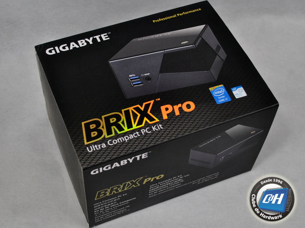 Teste do Gigabyte BRIX Pro