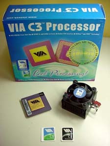 Teste do Processador VIA C3