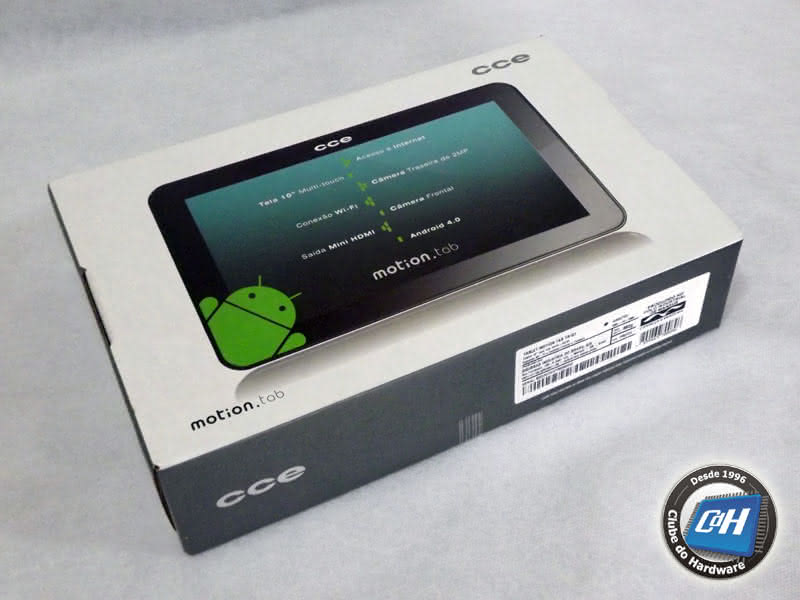 Teste do Tablet CCE motion.tab TR101