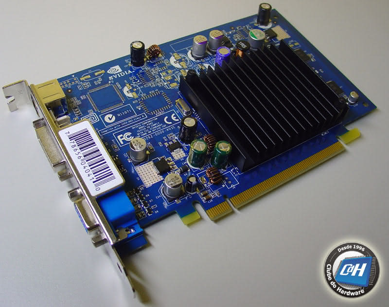 Placa de Vídeo GeForce 6200 TurboCache 64 MB 64 bits da XFX