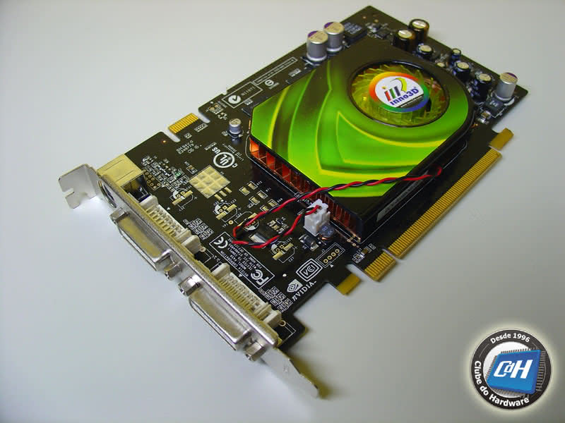 Placa de Vídeo Inno3D GeForce 7600 GST