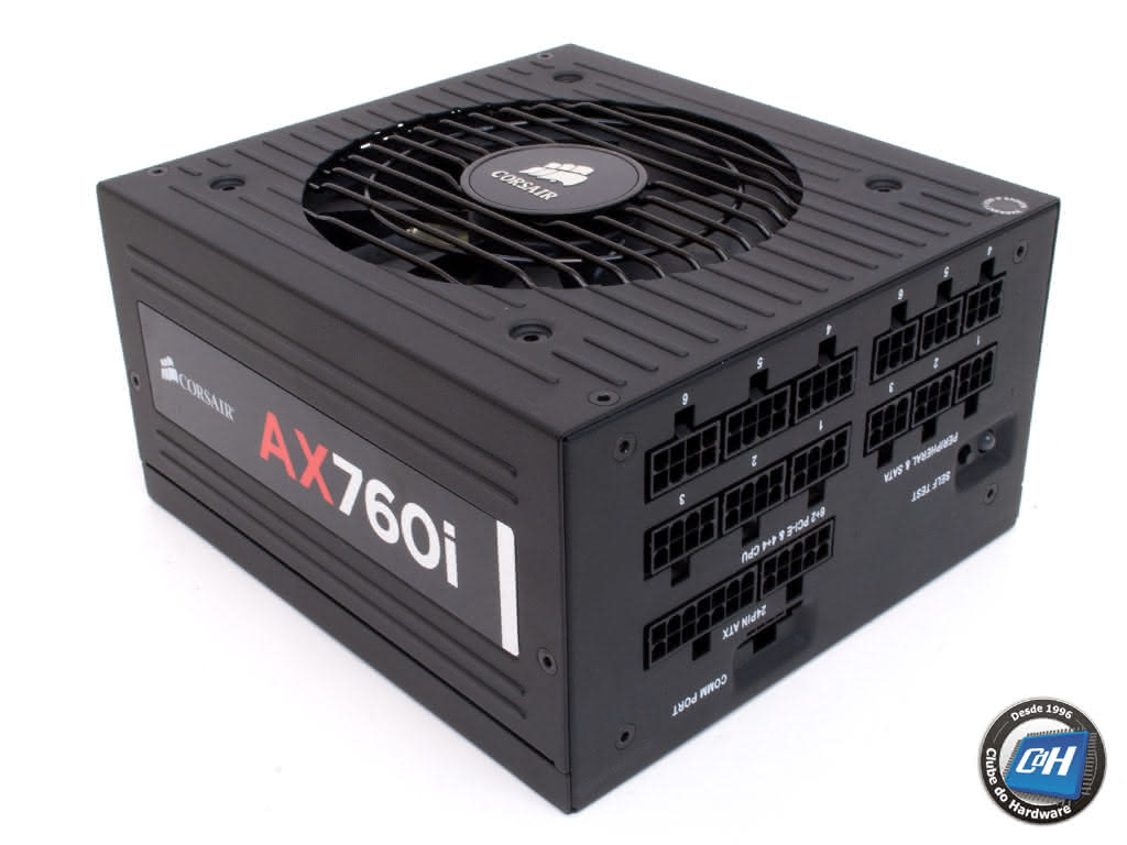 Teste da Fonte de Alimentação Corsair AX760i