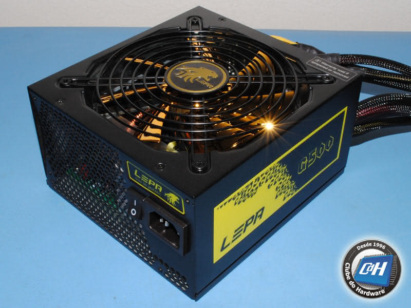 Teste da Fonte de Alimentação LEPA G 500 W Teste da Fonte de Alimentação LEPA G 500 W