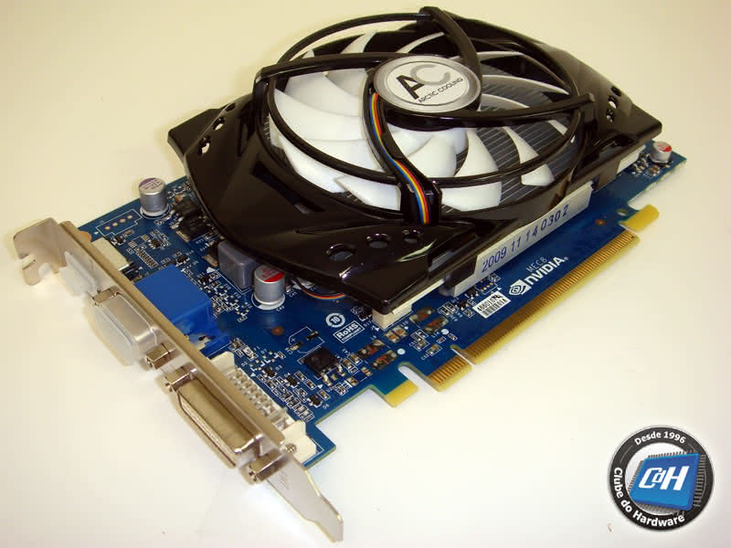 Teste da Placa de Vídeo ECS NGT240-512QI-F