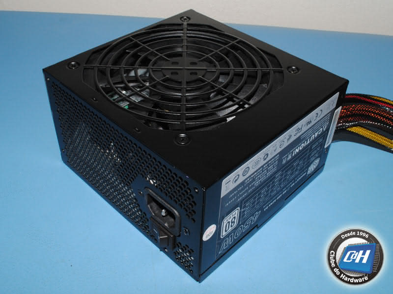 Teste da Fonte de Alimentação Cooler Master GX 450 W