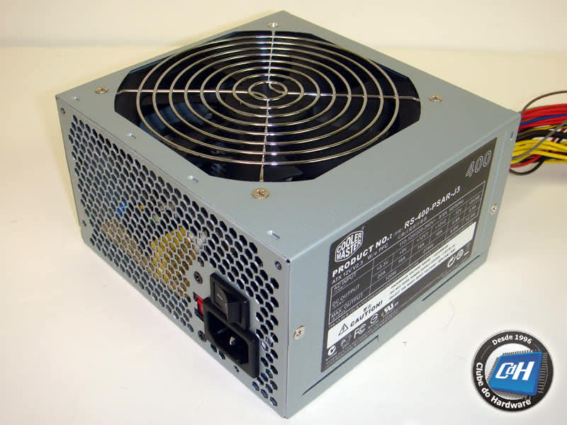 Teste da Fonte de Alimentação Cooler Master Elite Power 400 W Teste da Fonte de Alimentação Cooler Master Elite Power 400 W