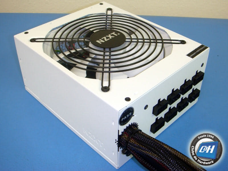 Teste da Fonte de Alimentação NZXT HALE90-850-M Teste da Fonte de Alimentação NZXT HALE90-850-M