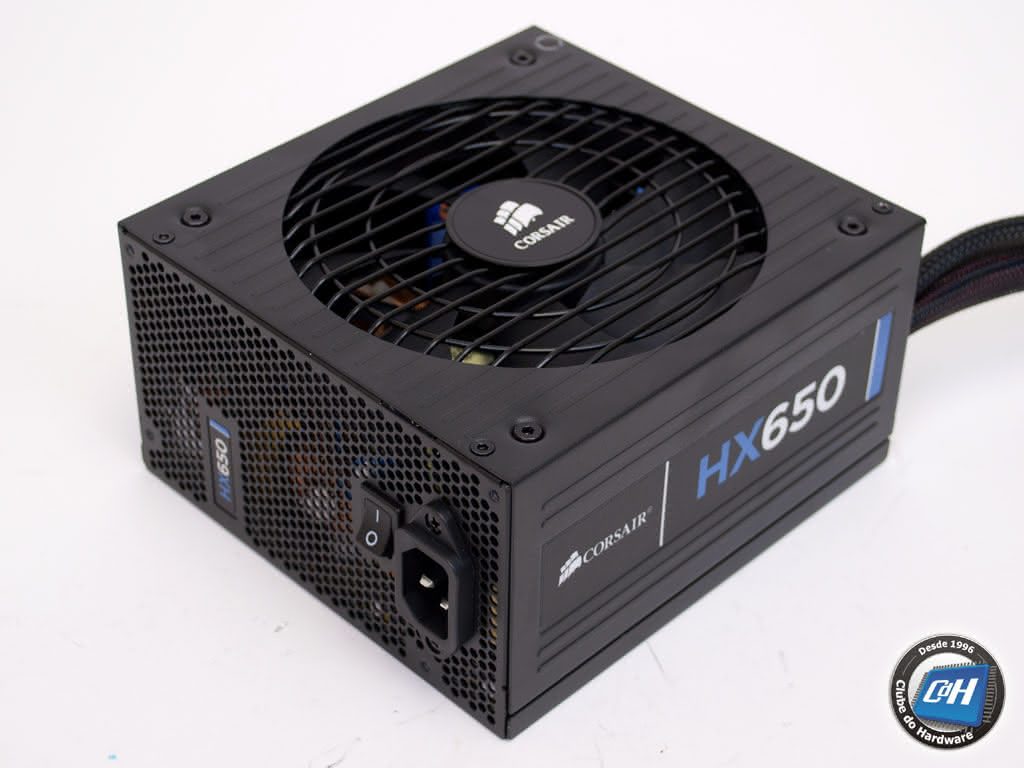 Teste da Fonte de Alimentação Corsair HX650 Gold