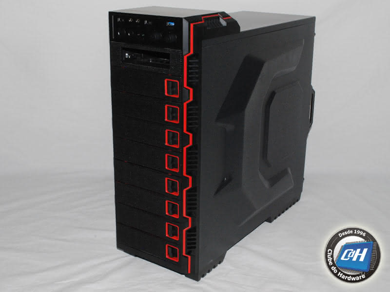 Teste do Gabinete Raidmax Seiran