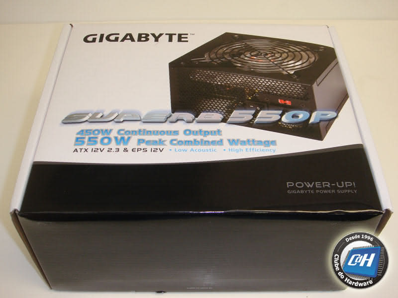 Teste da Fonte de Alimentação Gigabyte Superb 550P Teste da Fonte de Alimentação Gigabyte Superb 550P