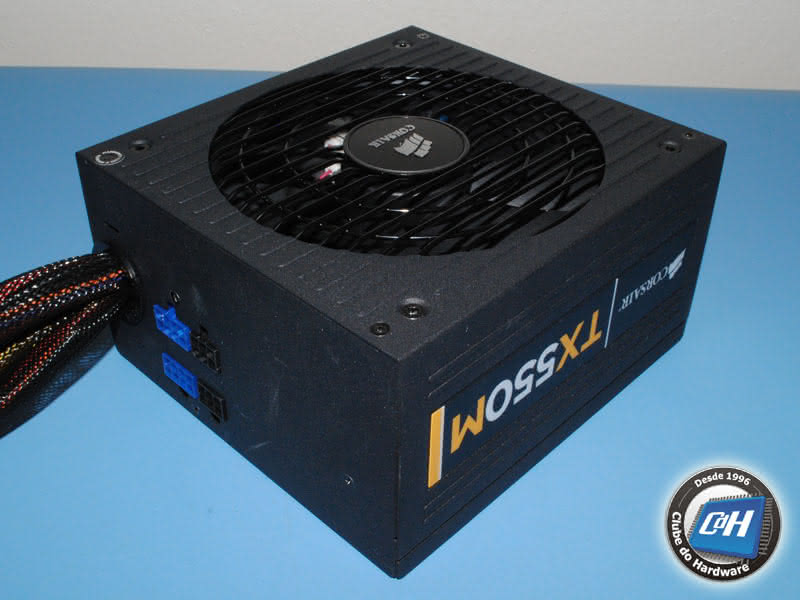 Teste da Fonte de Alimentação Corsair TX550M Teste da Fonte de Alimentação Corsair TX550M