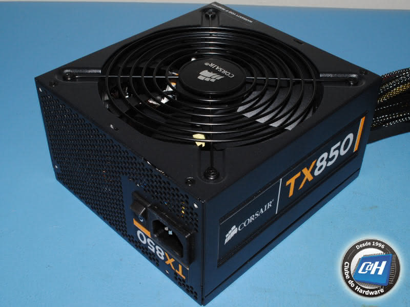 Teste da Fonte de Alimentação Corsair TX850 V2 Teste da Fonte de Alimentação Corsair TX850 V2