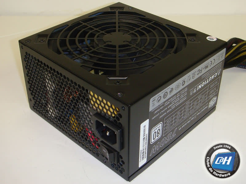 Teste da Fonte de Alimentação Cooler Master GX 750 W