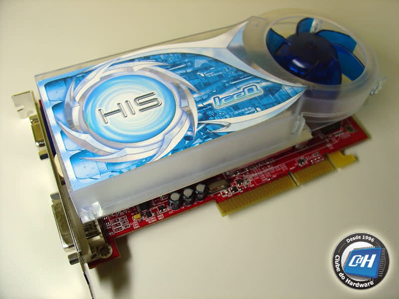 Placa de Vídeo HIS Radeon X1600 Pro AGP