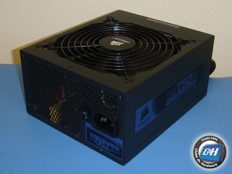 Teste da Fonte de Alimentação Corsair HX750W Teste da Fonte de Alimentação Corsair HX750W