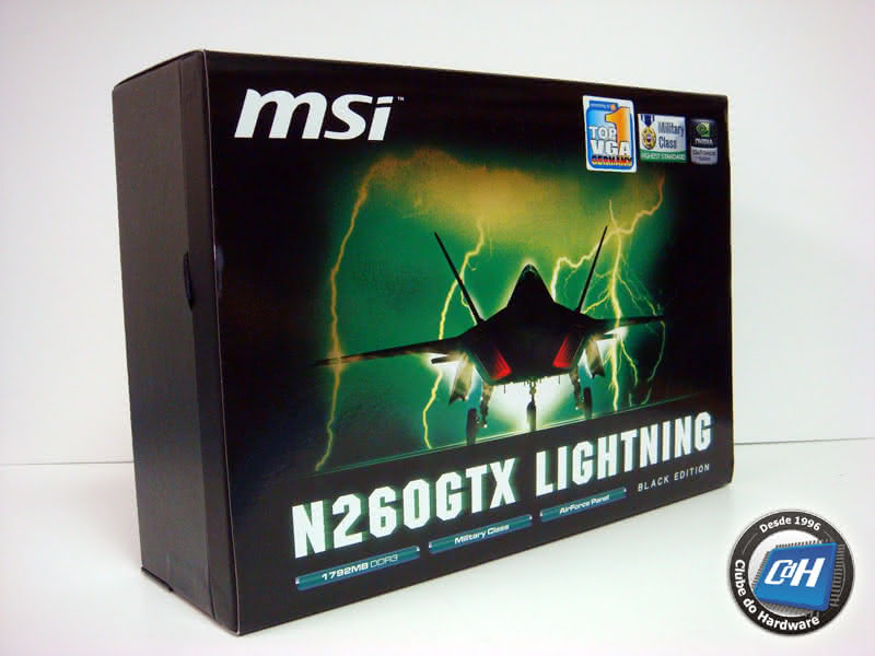 Teste da Placa de Vídeo MSI N260GTX Lightning Black Edition