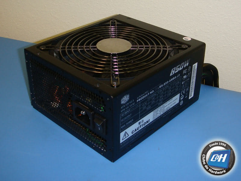 Teste da Fonte de Alimentação Cooler Master Silent Pro M 850 W