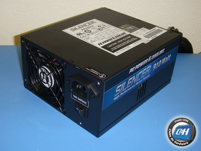 Teste da Fonte de Alimentação PC Power & Cooling Silencer 910 Teste da Fonte de Alimentação PC Power & Cooling Silencer 910