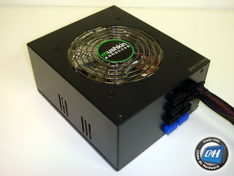 Teste da Fonte de Alimentação Mushkin Volta 600 W Teste da Fonte de Alimentação Mushkin Volta 600 W