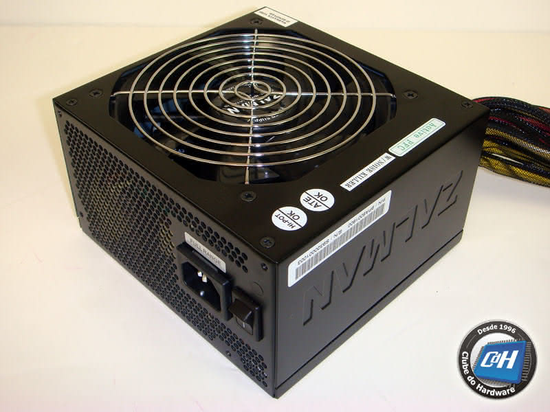 Teste da Fonte de Alimentação Zalman ZM600-RS Teste da Fonte de Alimentação Zalman ZM600-RS