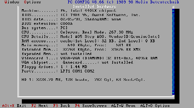 Pentium II, Celeron, MII e K6-2