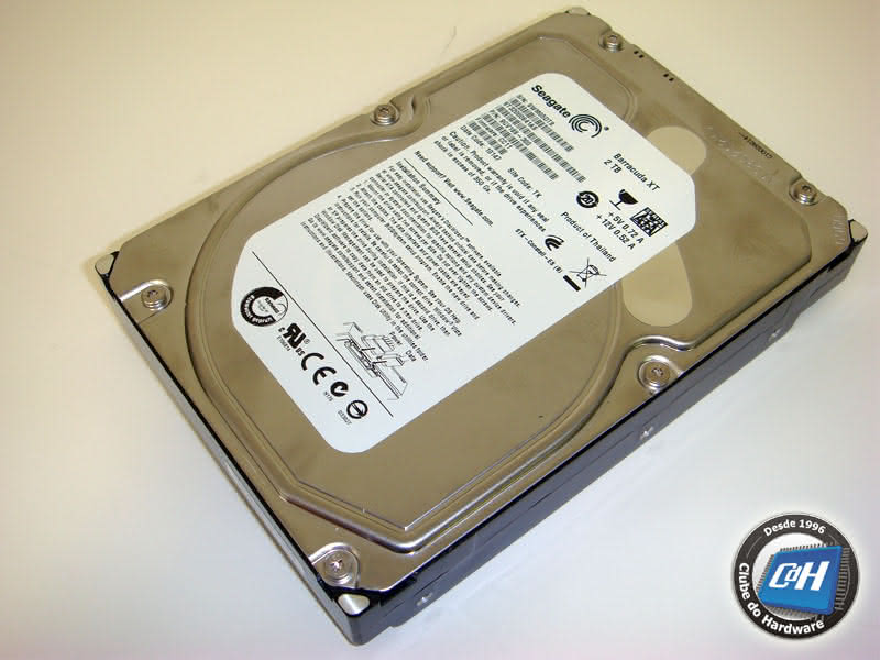 Teste do Disco Rígido Seagate Barracuda XT 2 TB