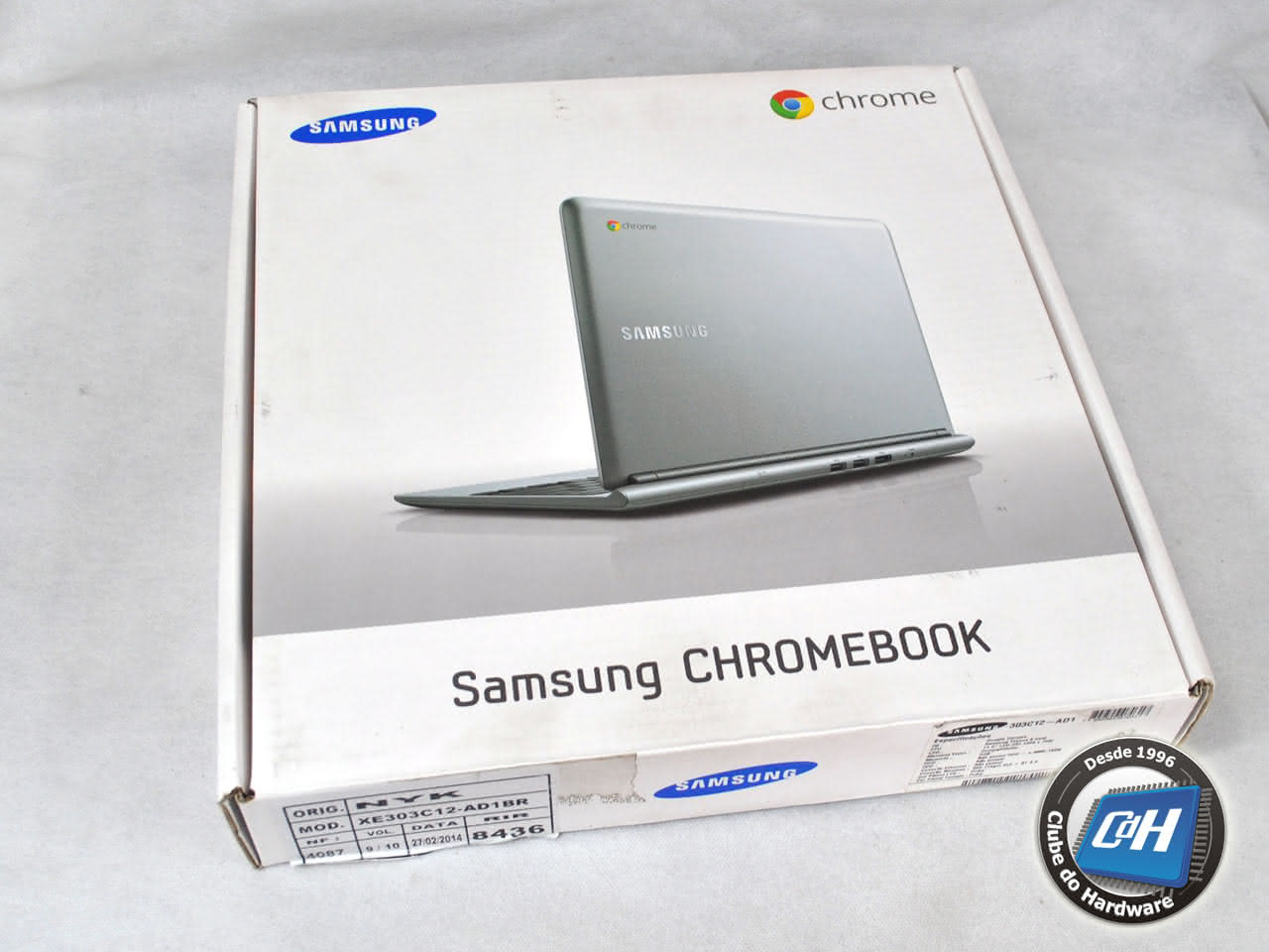Teste do Samsung Chromebook