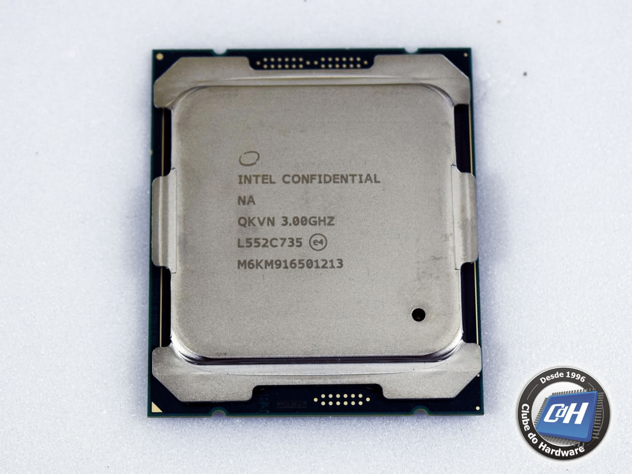 Teste do processador Core i7-6950X