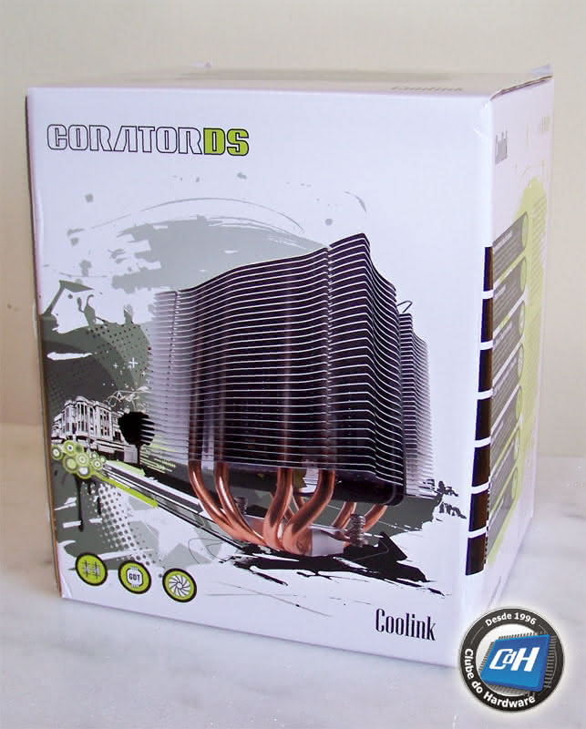 Teste do Cooler Coolink Corator DS