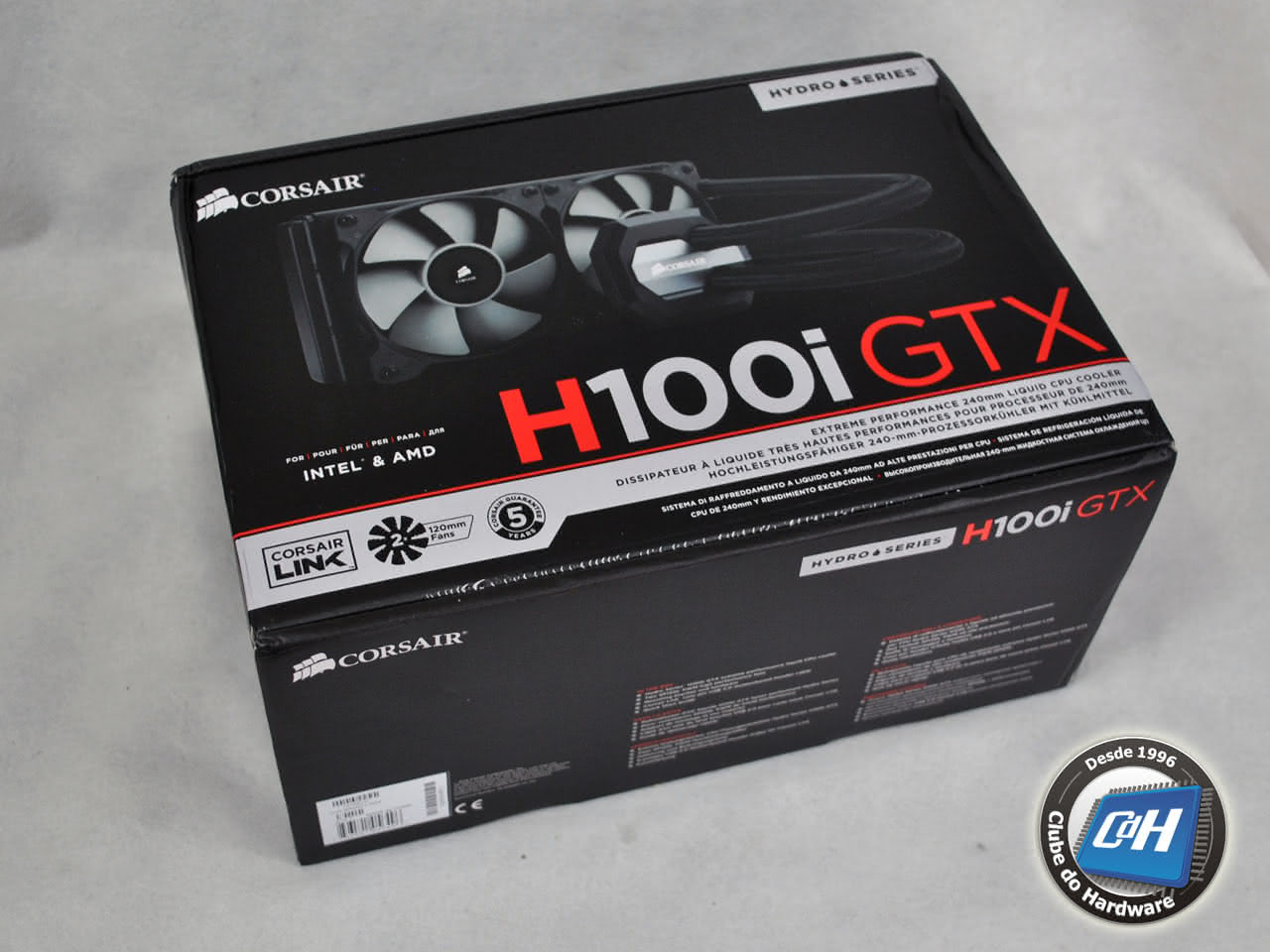 Teste do cooler Corsair H100i GTX