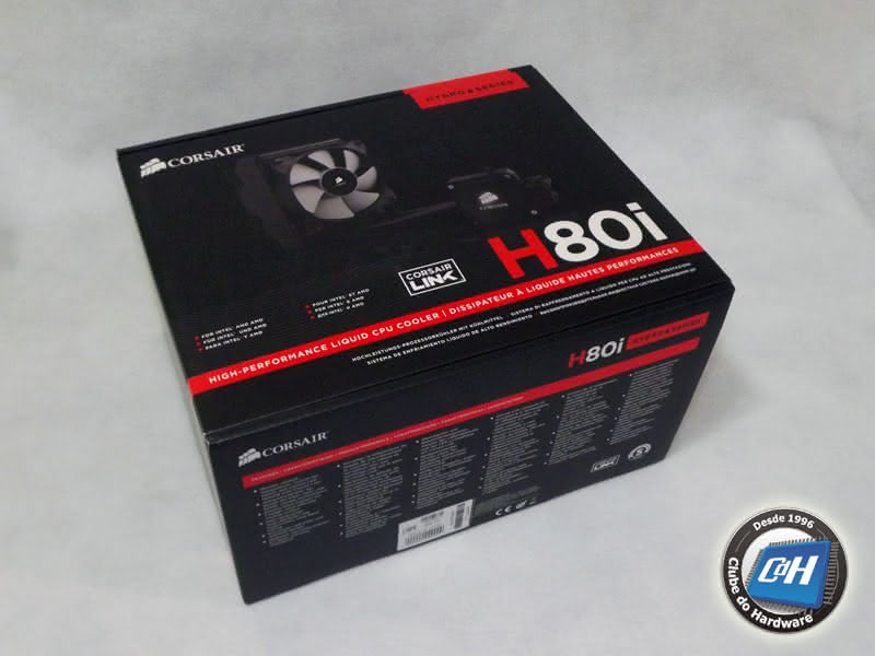 Teste do Cooler Corsair H80i