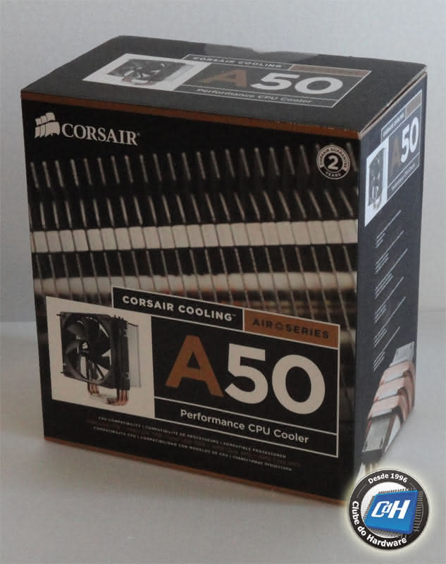 Teste do Cooler Corsair A50 Teste do Cooler Corsair A50