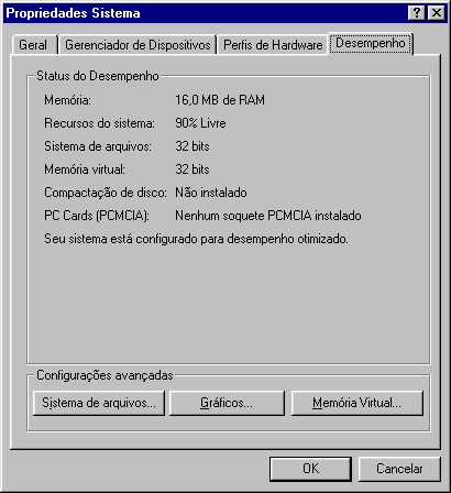 Tornando o Windows 95 mais estável