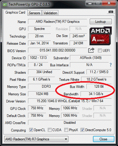 Memória em dois canais com vídeo integrado