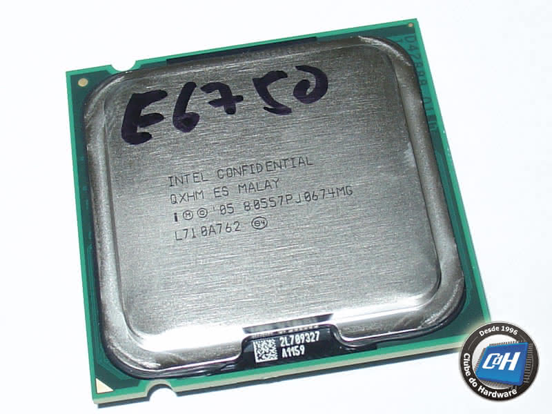 Teste do Processador Core 2 Duo E6750