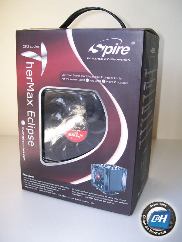 Teste do Cooler Spire TherMax Eclipse II