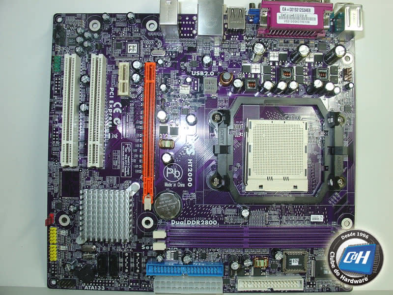 Teste da Placa-Mãe ECS GeForce6100SM-M