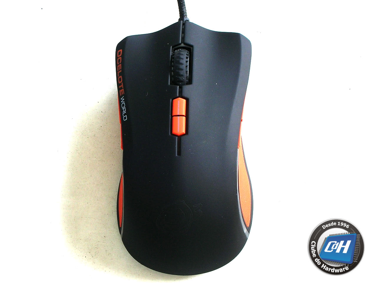 Teste do mouse Argon Ocelote World da Ozone