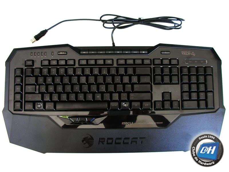 Teste do Teclado Isku da Roccat