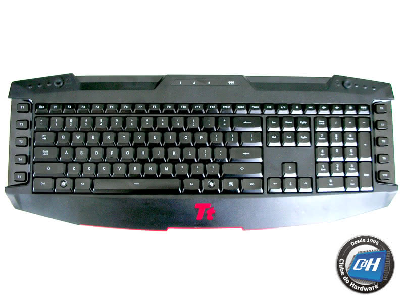 Teste do Teclado Challenger Pro da Thermaltake Teste do Teclado Challenger Pro da Thermaltake