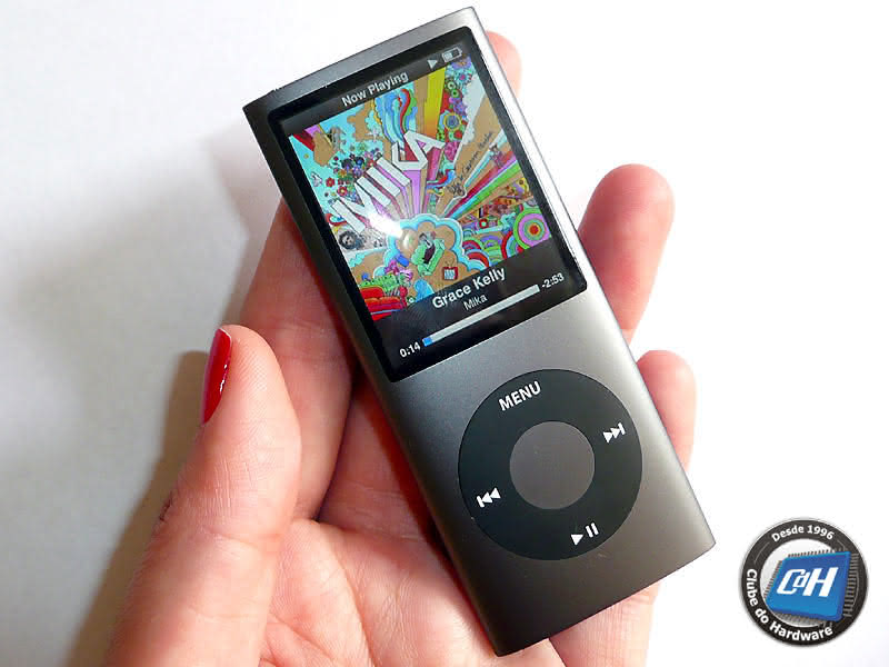 Mais informações sobre "Teste do iPod Nano Mono-Chromatic"