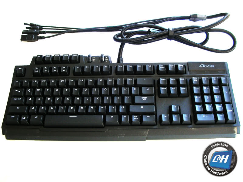 Teste do Teclado Aivia Osmium (MX Brown) da Gigabyte