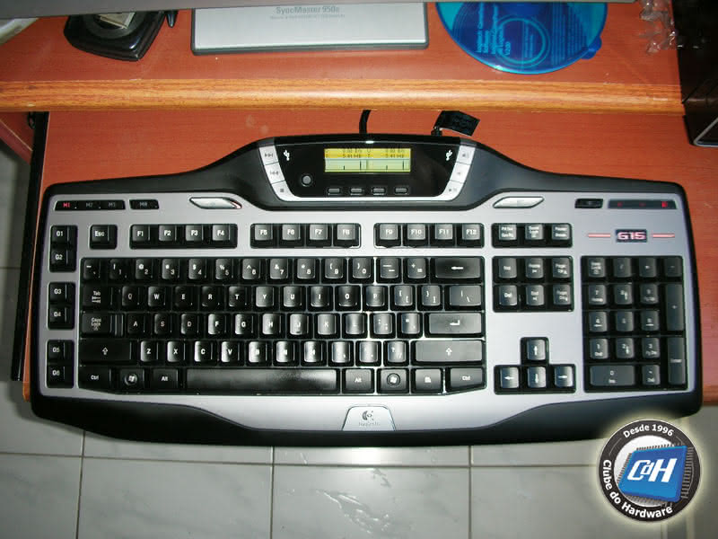 Teste do Teclado Logitech G15