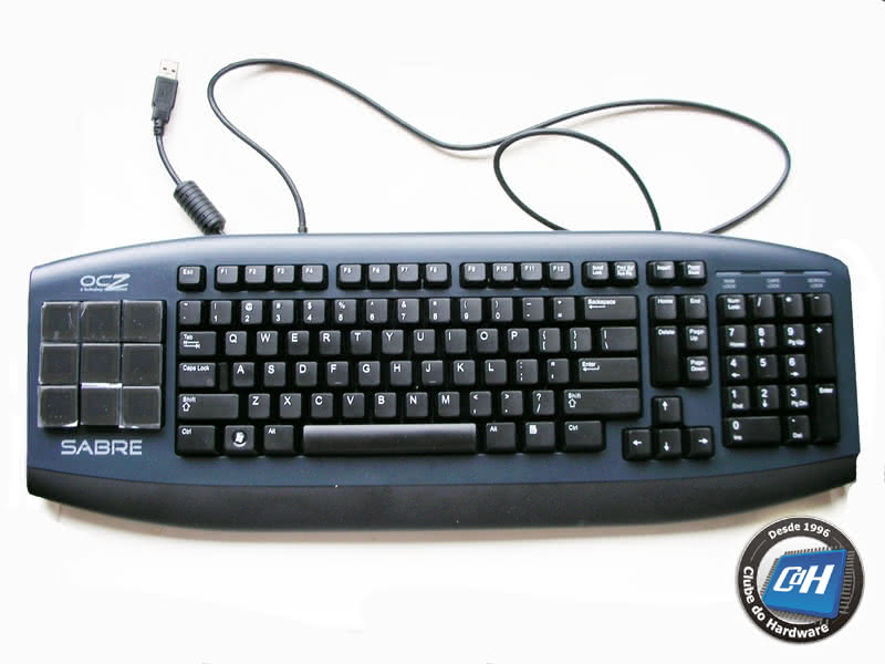 Teste do Teclado Sabre da OCZ