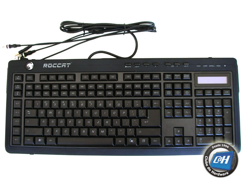 Teste do Teclado Valo da Roccat