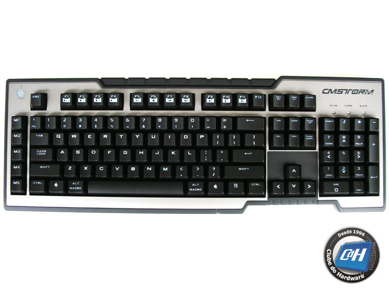 Teste do Teclado Trigger da CM Storm