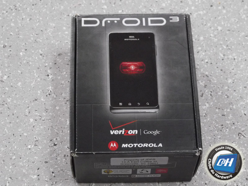 Teste do Telefone Celular Motorola Milestone 3