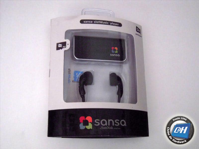 Teste do MP3 Player SanDisk Sansa slotMusic