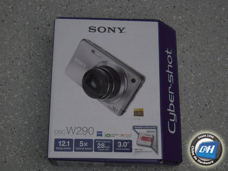 Mais informações sobre "Teste da Câmera Digital Sony Cyber-Shot W290"